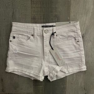 NWT White Denim Shorts XS